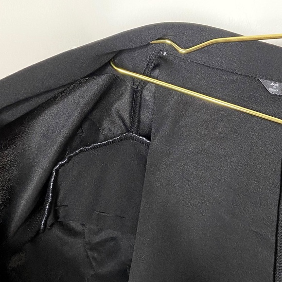 Shein Black Faux Pearl Embellished Gold Embroidered Jacket Size 4XL - Picture 13 of 13